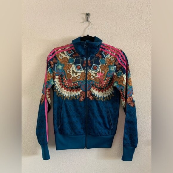 Adidas x The Farm BORBOMIX FIREBIRD Jacket Track Sweat Shirt Top Superstar Sz XS - Picture 1 of 12